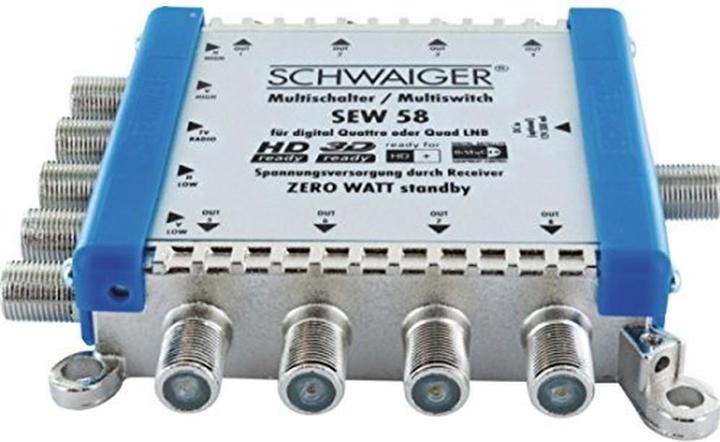 Actual product image Schwaiger SAT Multiswitch (Multi switch)