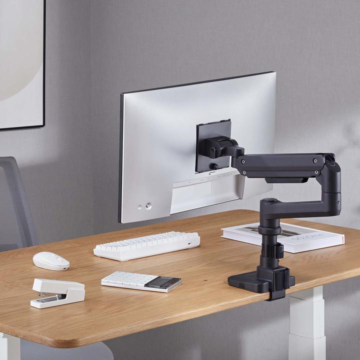 Actual product image Wiltec Monitor mount desk up to 20kg Monitor mount VESA flat & curved (20 kg)