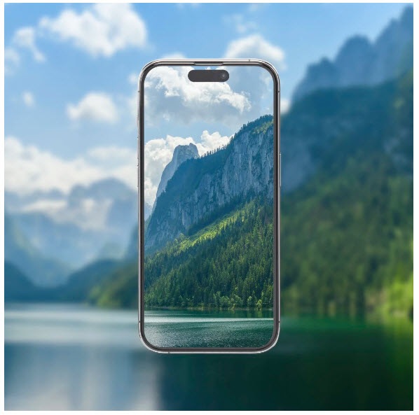 Actual product image Hama Clear Protect (1 Piece, Apple iPhone 15 Pro)