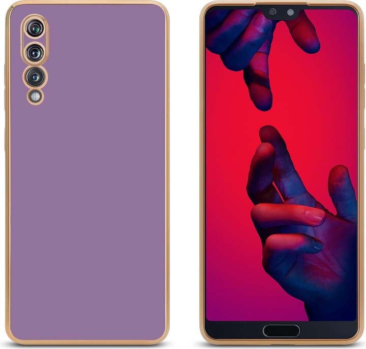 Image du produit Cadorabo Housse pour Huawei P20 PRO / P20 PLUS en TPU avec protection pour appareil photo LM130 Style (Huawei P20 Pro, Huawei P20 Plus)