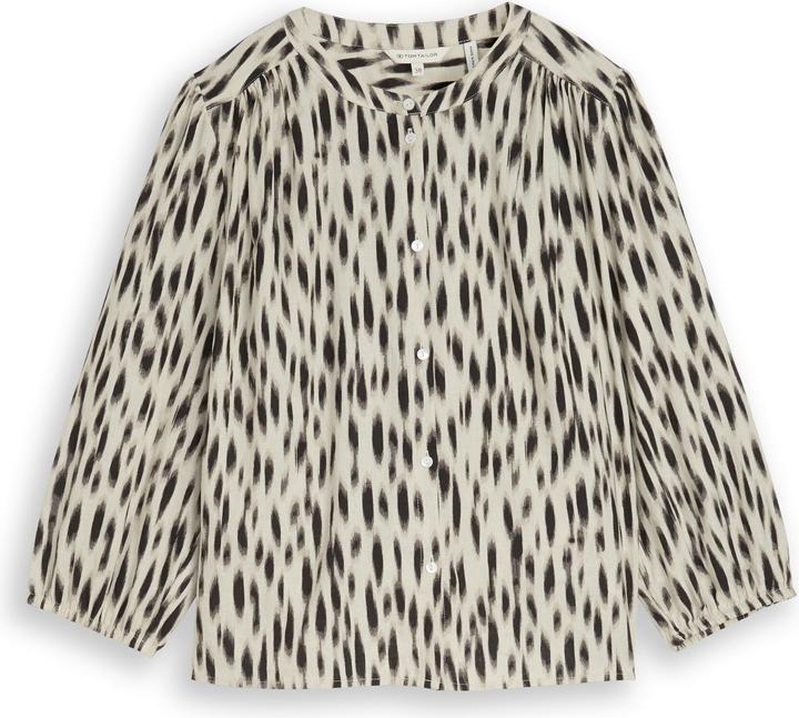 Actual product image Tom Tailor Blouse with linen blend (36)