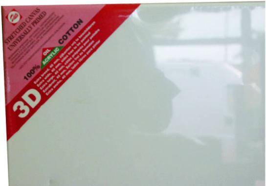 Actual product image Talens Keilrahmen bespannt 3D 4cm 70x70cm 4cm (70 x 70 cm)