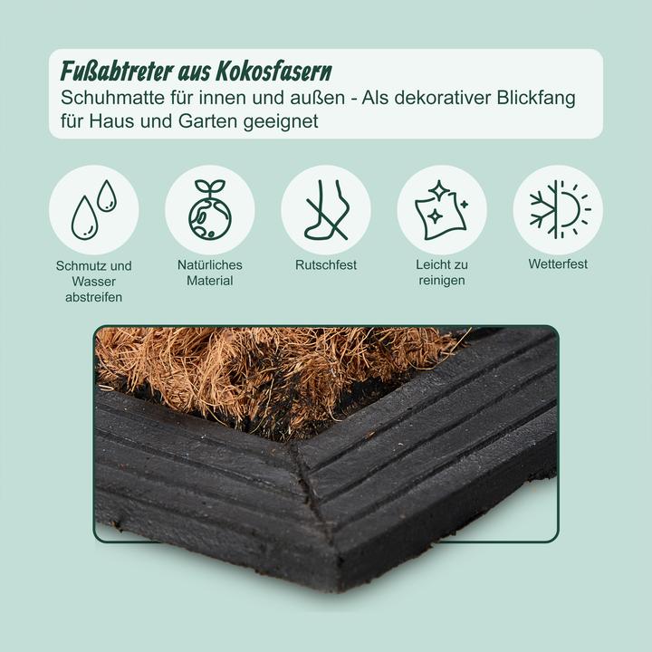 Produktbild Relaxdays Fussmatte (60 x 100 cm)