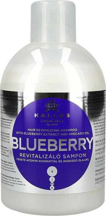 Actual product image Kallos Cosmetics Blueberry (1000 ml, Liquid shampoo)