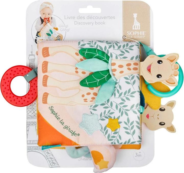 Produktbild Sophie la girafe Buch der Entdeckungen (Deutsch, Französisch, Schweizerdeutsch, Niederländisch, Italienisch, Englisch)