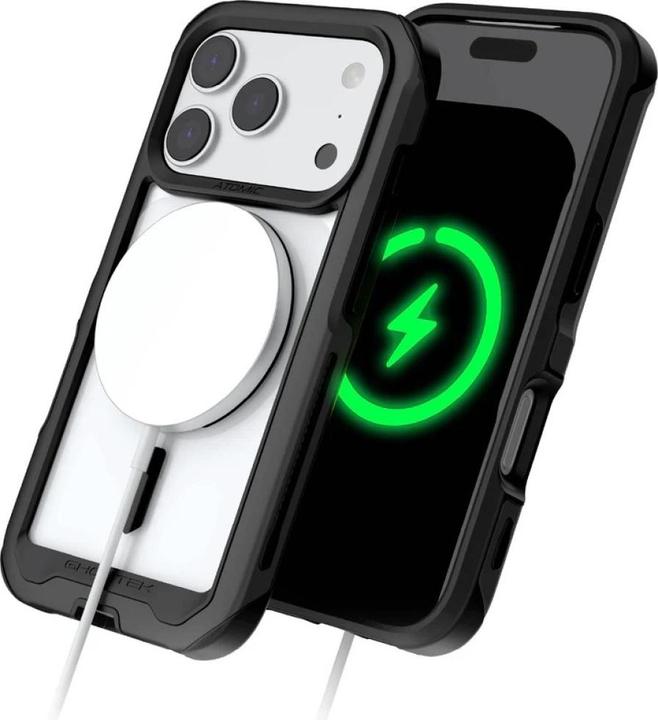 Produktbild Ghostek Etui Atomic Slim MagSafe do iPhone 17 Pro czarny (Apple iPhone 17 Pro)