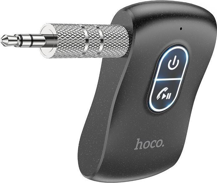 Actual product image Hoco FM wave modulator E73 Pro Journey AUX BT (Transmitter & Receiver)