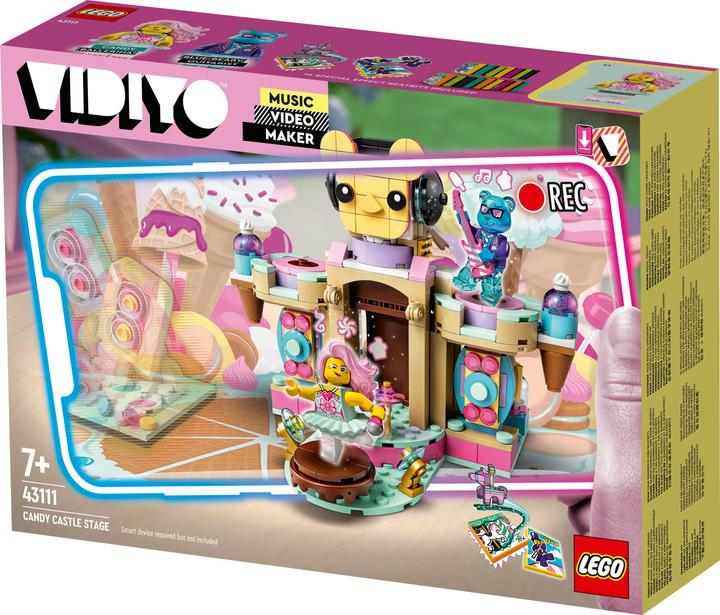 Productafbeelding LEGO Snoepkasteel Stadium (43111, LEGO Vidiyo)