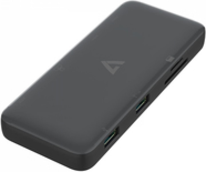 Image du produit V7 USB-C Mini Dock Double écran 4k (USB-C, 2 Ports)