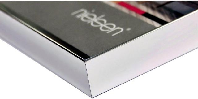 Actual product image Nielsen Frame Pixel aluminum 13x18cm silver glossy (13 x 18 cm)