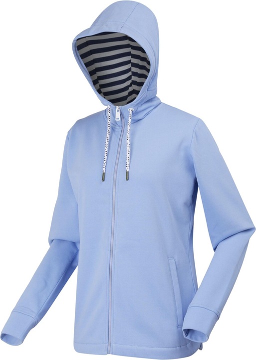 Produktbild Regatta Bayletta Hoodie mit durchgehendem Reissverschluss Gestreiftes Futter (46 D)