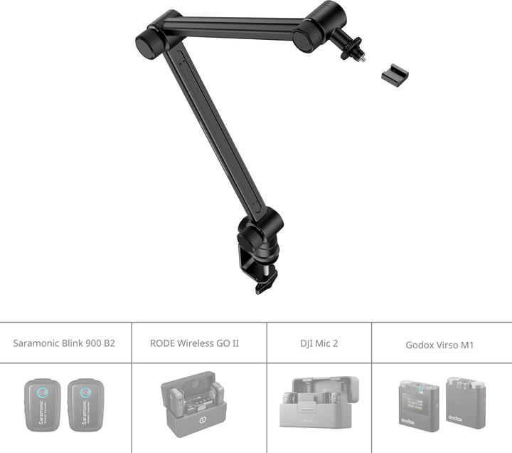 Actual product image SmallRig Microphone Boom Arm Desk Mount 4303