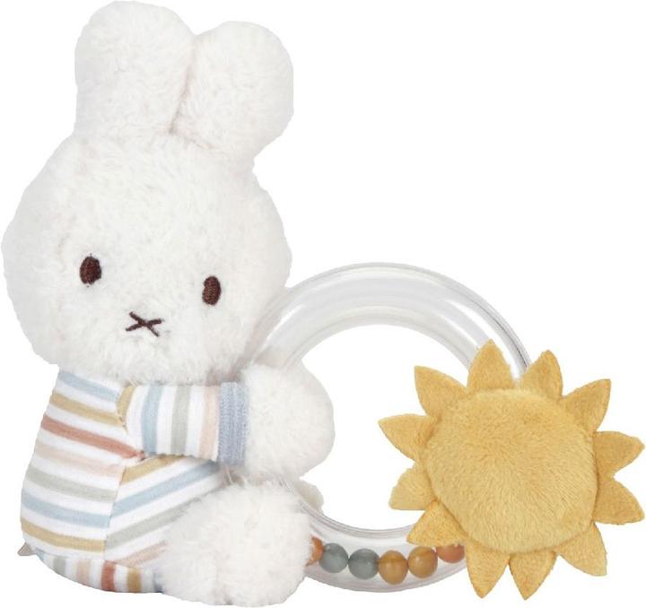Little Dutch Miffy Vintage Sunny Stripes Ring Rattle