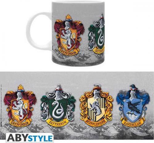 Produktbild ABYstyle Tazza Harry Potter 3D : Four Houses (ax2) (650 ml, 1 x)
