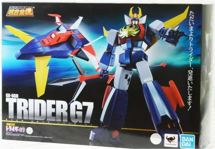 Actual product image Bandai Action Figure Soul Chogokin Diecast GX-66R TRIDER G7 (AX3)