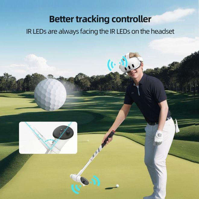 Image du produit AMVR Golf Griffaufsatz für Meta Quest 3 VR Controller