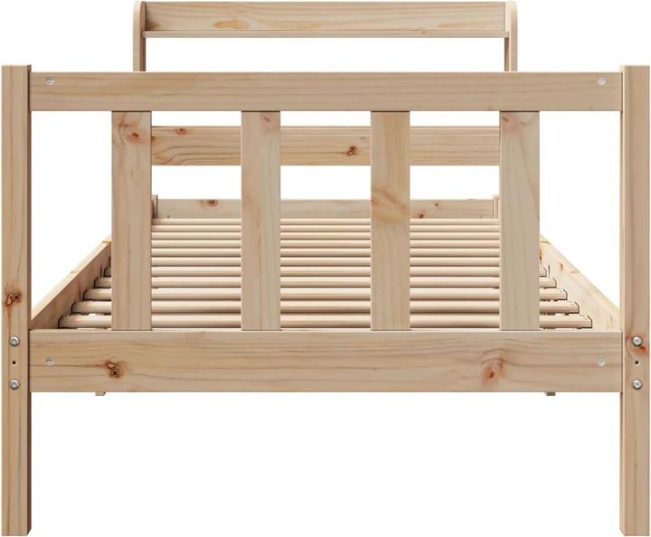 Produktbild VidaXL Bett ohne Matratze (135 x 190 cm)