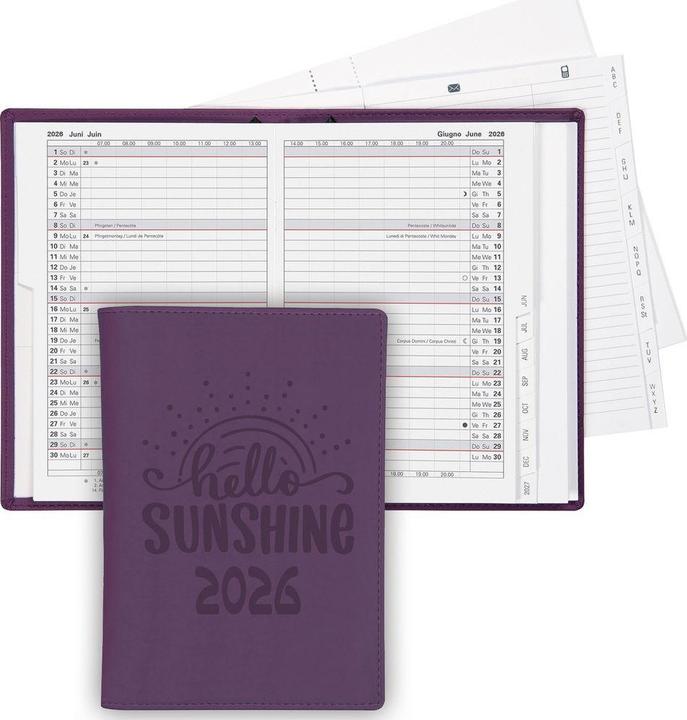 Actual product image Biella Istanbul Lady Planner (10.6 x 15.3 cm, German, French, English, Italian)