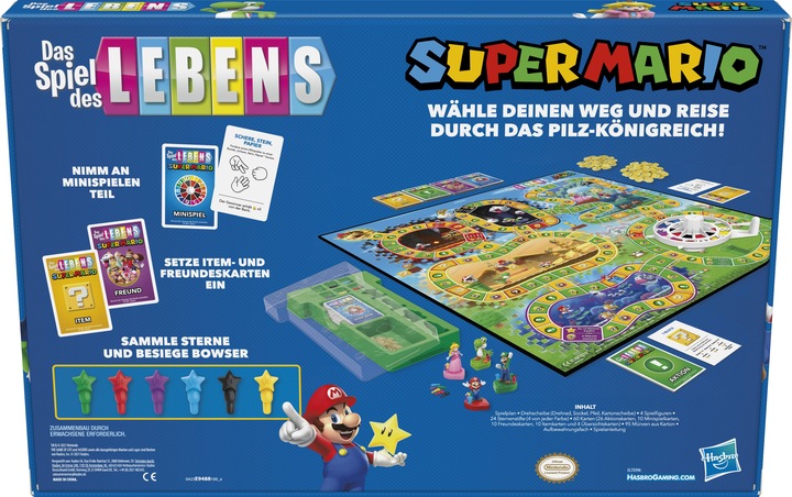 Produktbild Hasbro Gaming Das Spiel des Lebens - Super Mario (Deutsch)