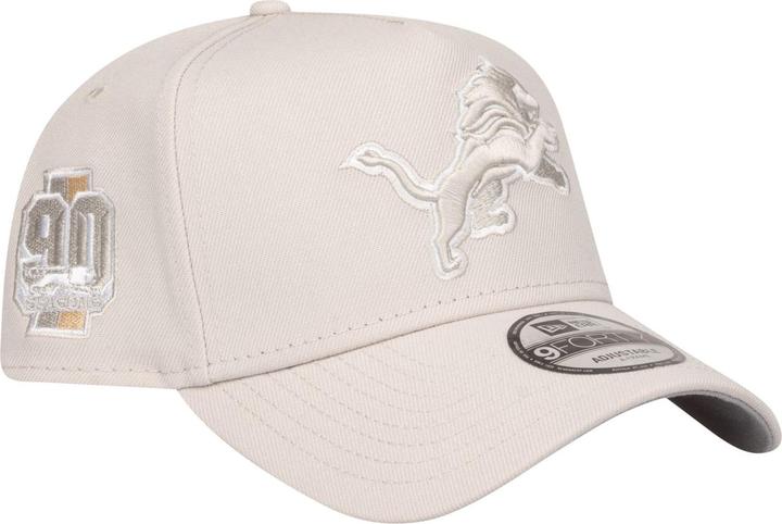 Produktbild New Era 9Forty A-Frame Snapback Cap - Detroit Lions Stone (One Size)