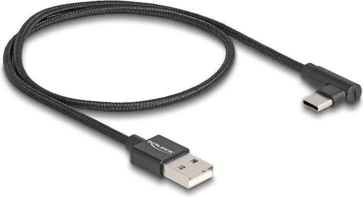 Image du produit Delock Câble USB 2.0 Type-A mâle vers USB Type-C mâle gew (0.50 m, USB 2.0)