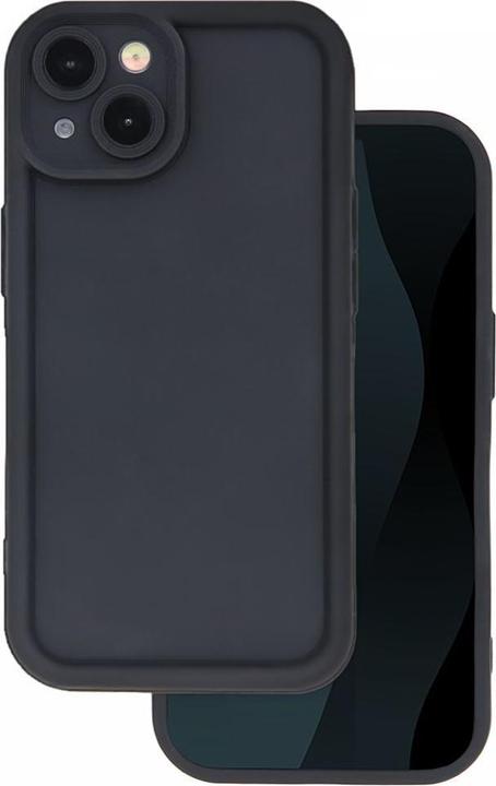 Actual product image OEM Rim TPU case for iPhone 16 Plus 6,7" black (Apple iPhone 16 Plus)