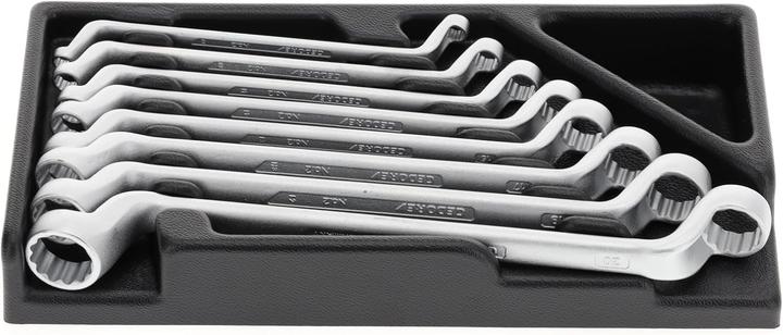 Actual product image Gedore 1500 ES-2 Double ended ring spanner set in 1/3 ES module (10 mm, 11 mm, 12 mm, 13 mm, 14 mm, 15 mm, 16 mm, 17 mm, 18 mm, 19 mm, 20 mm, 22 mm, 6 mm, 7 mm, 8 mm, 9 mm)