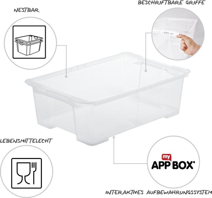 Produktbild Rotho Evo Easy (58.5 x 39.5 x 18.5 cm, 30 l)
