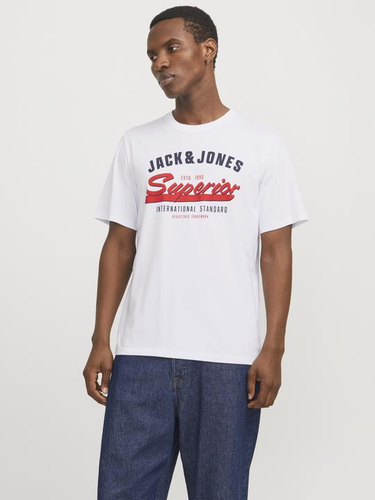 Produktbild Jack & Jones Jjelogo Tee Ss O-Neck 2 Col Ss25 Sn (S)
