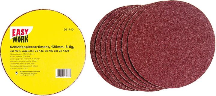 Image du produit Easy Work Assortiment de papiers abrasifs (K 120)