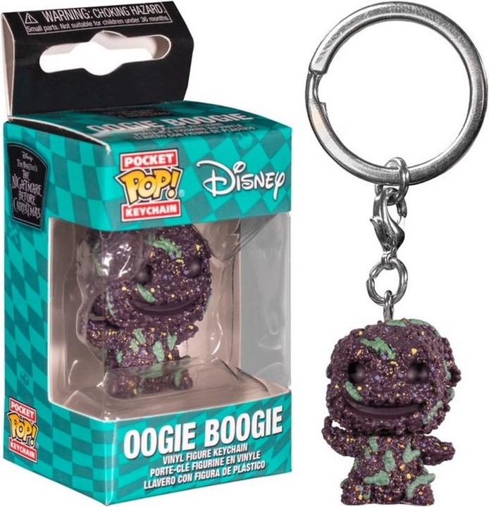 Actual product image Funko Portachiavi Pop! Nightmare Bef. Xmas : Oogie (Bugs)