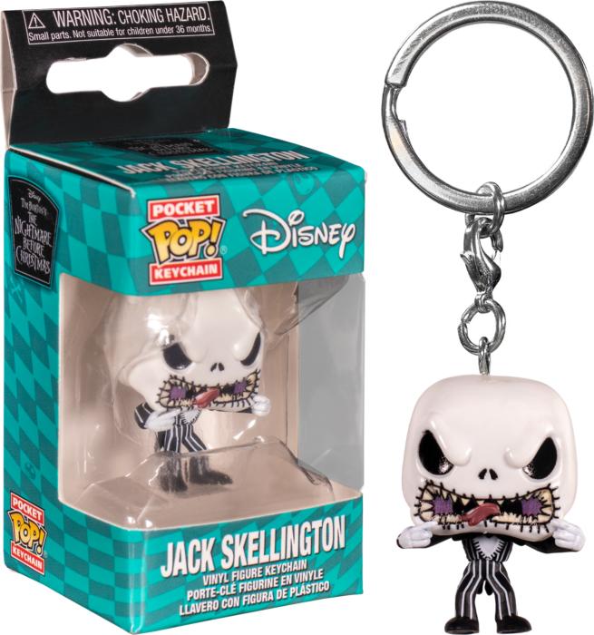 Actual product image Funko Portachiavi Pop! Nightmare Bef. Xmas : Jack (Scary)