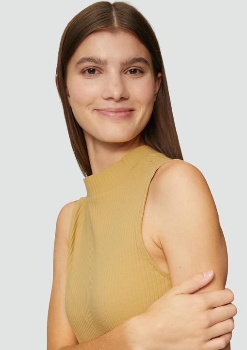 Produktbild S.Oliver T-Shirt Verkürztes Ripptop mit Turtleneck (XXL)