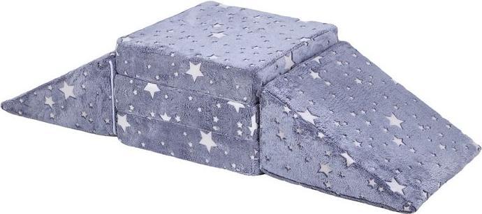 Produktbild Swisshandel24 Spielsofa Kindersofa aus Schaumstoff mit Liegefunktion, für Kinder 1,5-3 Jahre, grau (Kindersofa)