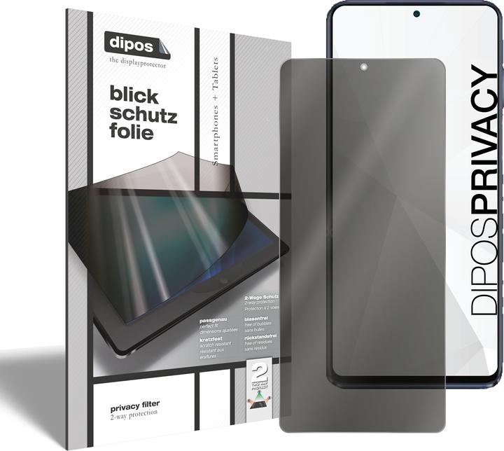 Produktbild Dipos Blickschutzfolie 2-Way Anti-Shock (1 Stück, Motorola Moto G Stylus)