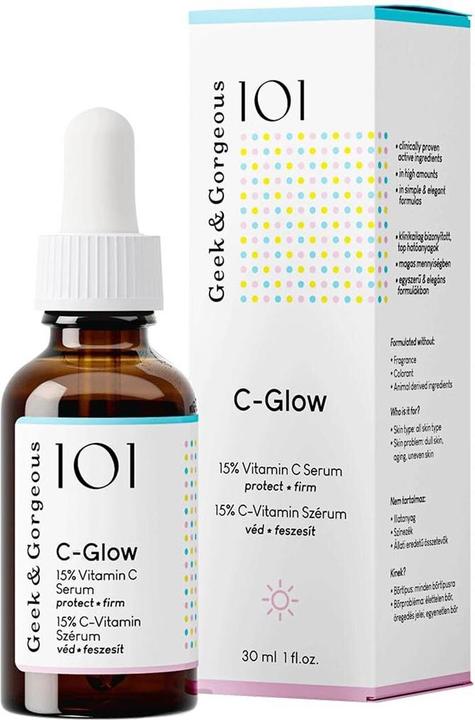 Valori nutrizionali e ingredienti Geek & Gorgeous C-Glow (30 ml)