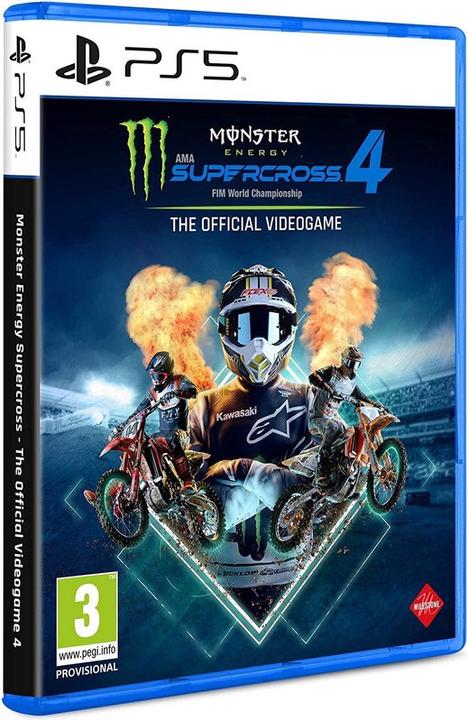 Image du produit Plaion Monster Energy Supercross The Official Videogame 4 (PS5, IT)