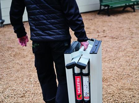 Actual product image Telesteps Plattform Solid Line (Stepladder, 74 cm)