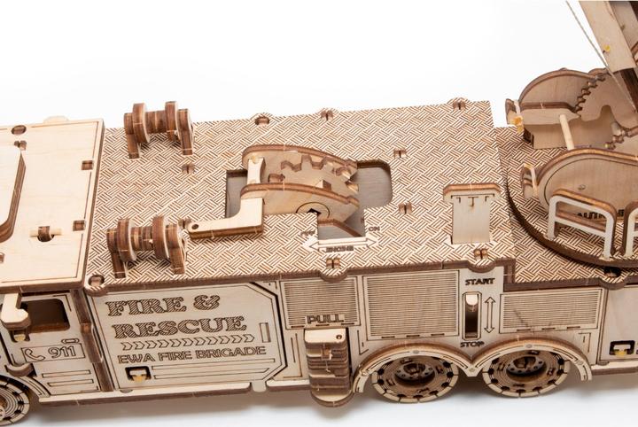 Image du produit Eco Wood Art Camion de pompiers - Kit de construction en bois 3D