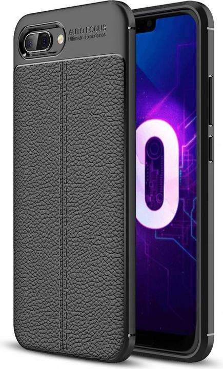 Produktbild Screenguard Honor 10 Hülle Leather Design TPU Cover