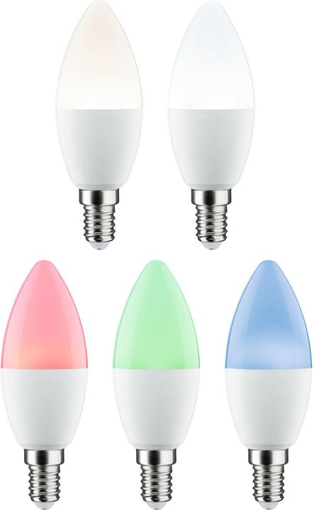 Energie-Label Paulmann Kerze Zigbee Filament (E14, 5 W, 470 lm, 1 x, F)