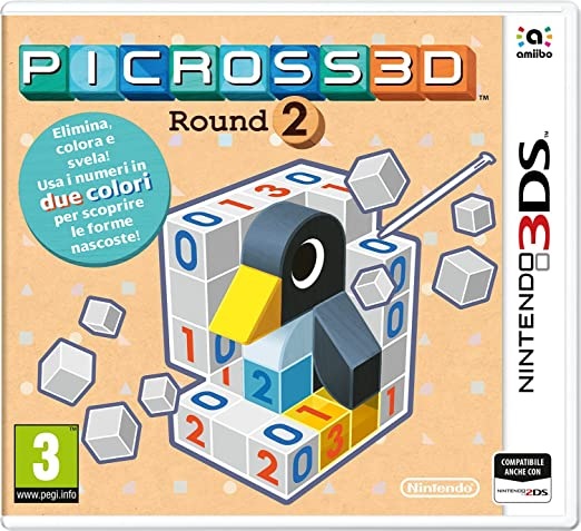 Immagine prodotto Nintendo Picross 3D Round 2 (3DS, IT)