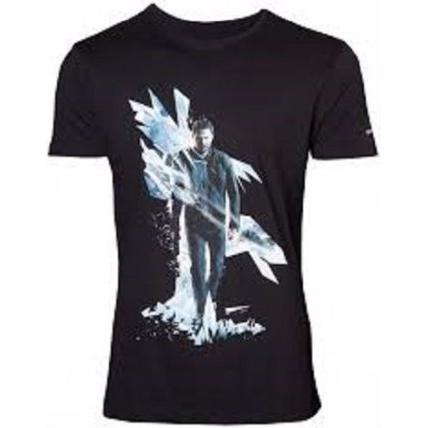GED, Shirt, T-Shirt Quantum Break - Box Art (L), (L)