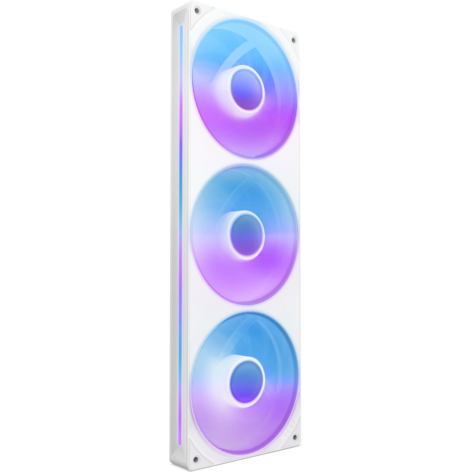 NZXT F360 RGB CORE (120 mm, 1 x), PC Lüfter, Weiss