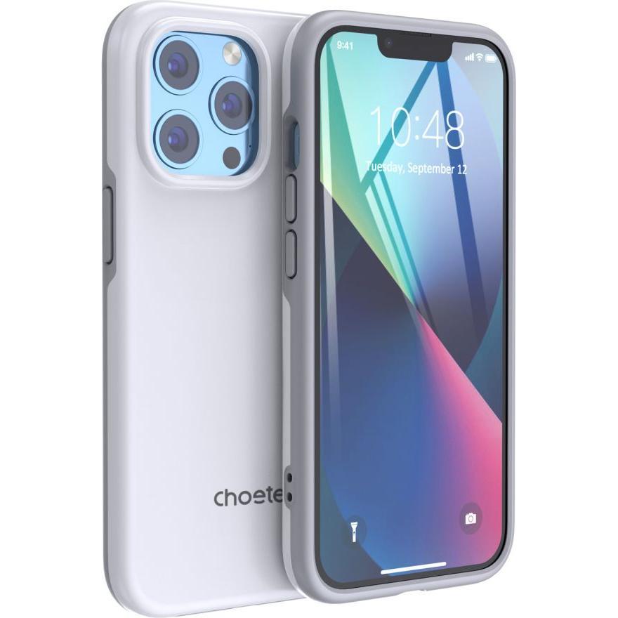 Choetech Case for the iPhone 13 Pro Max White (PC0114-MFM-WH) (Apple iPhone 13 Pro Max), Smartphone Hülle, Weiss