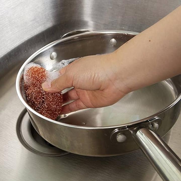 Actual product image Leecroft Copper Plated Scourer Standard