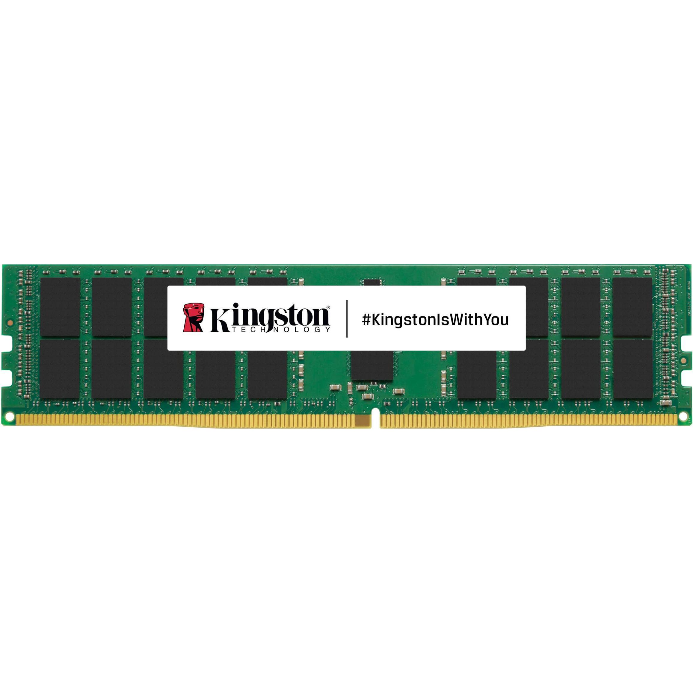 Thumbnail - Kingston 2666MT/s DDR4 ECC Reg CL19 DIMM1Rx4 (1 x 32GB, 2666 MHz, DDR4-RAM, DIMM), RAM