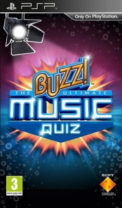 Produktbild Sony Buzz! The Ultimate Music Quiz (PSP, IT)