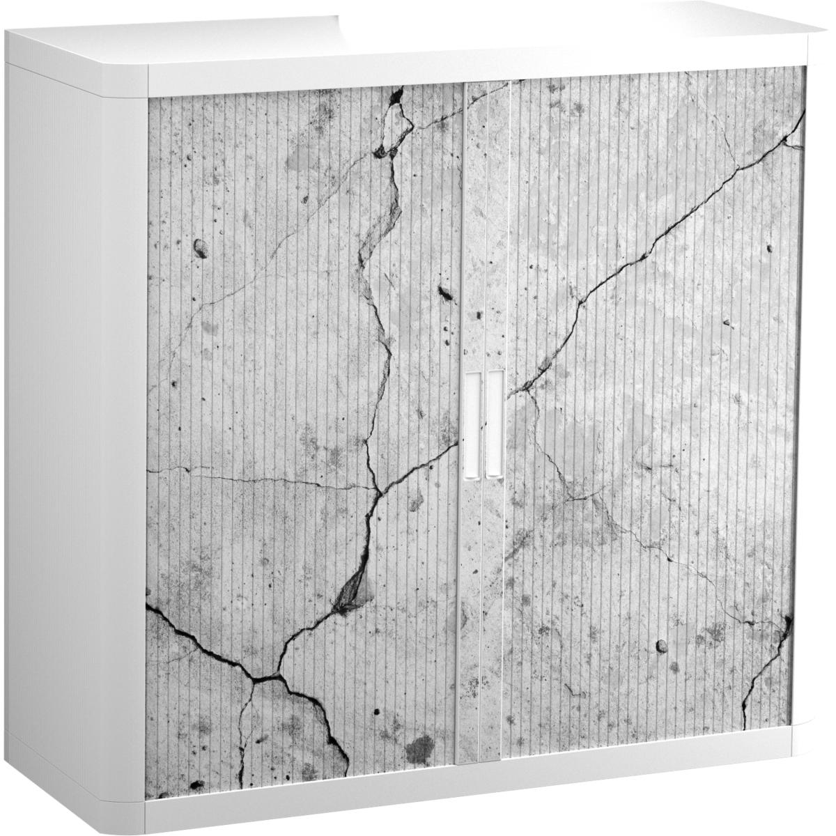 Paperflow, Aktenschrank, easyOffice Industrial Rollladenschrank 61820 1 Fachboden 110,0 x 41,5 x 104,0 cm