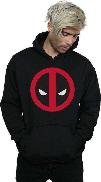 Immagine prodotto Deadpool Large Clean Logo Felpa con Cappuccio Uomo (XXL)